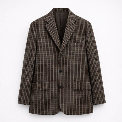 Women's Retro Lapel Single Breasted Coat Ryan Raim