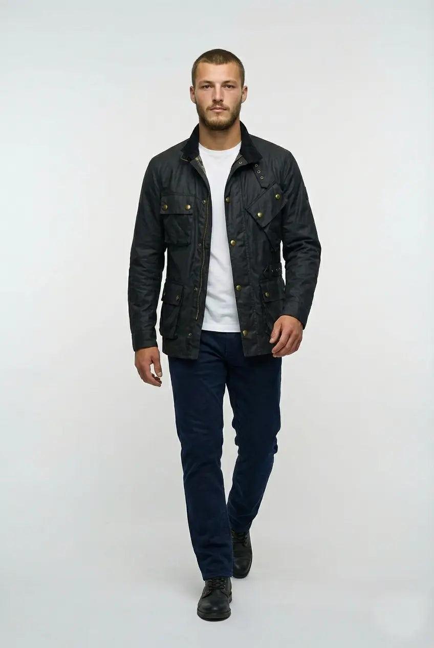 Waterproof Oil Wax Jacket Ryan Raim